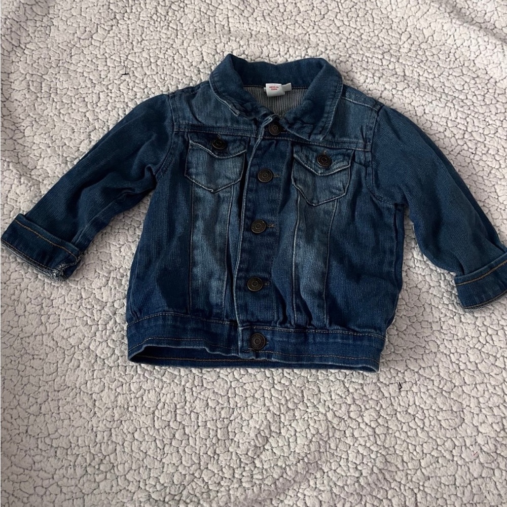 Cat & Jack Blue Jean Jacket Classic Style